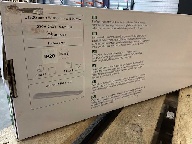 Philips coreline sm136v led paneel 25/34w (6x) - afbeelding 9 van  18