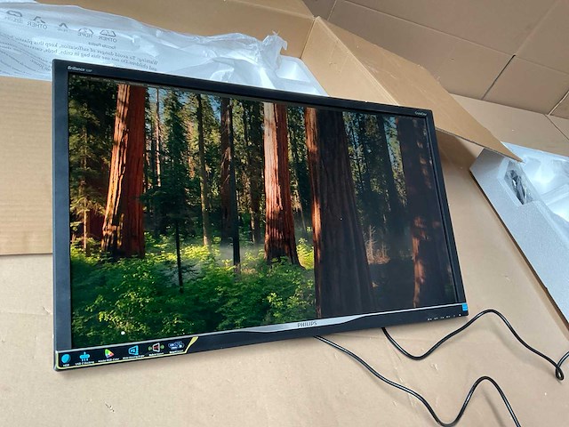 Philips crystal clear 328pa monitor - afbeelding 1 van  7