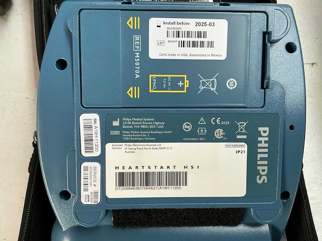 Philips defibrillator - afbeelding 4 van  5
