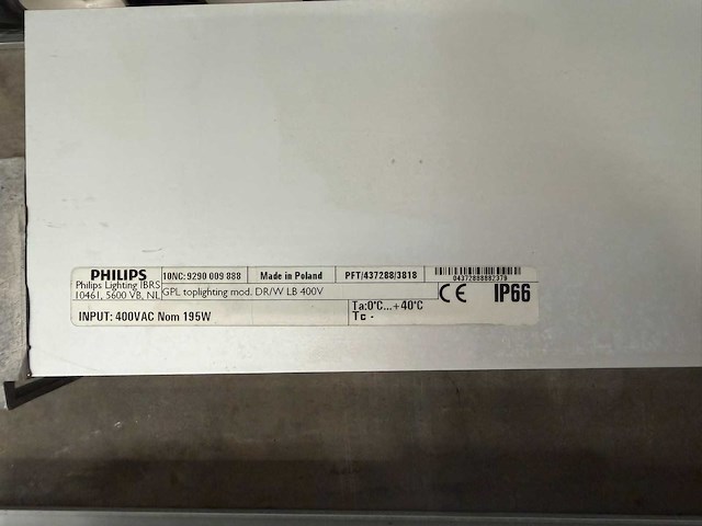 Philips dr/w/lb led armaturen (150x) - afbeelding 7 van  8