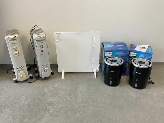 Philips, eurom elektrische verwarming en luchtbevochtigers - afbeelding 1 van  3