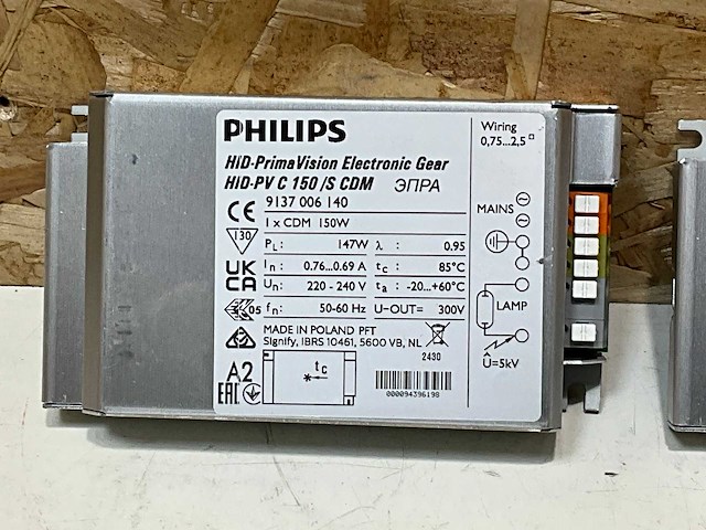 Philips hid pvc 150/s cdm led driver (2x) - afbeelding 3 van  3