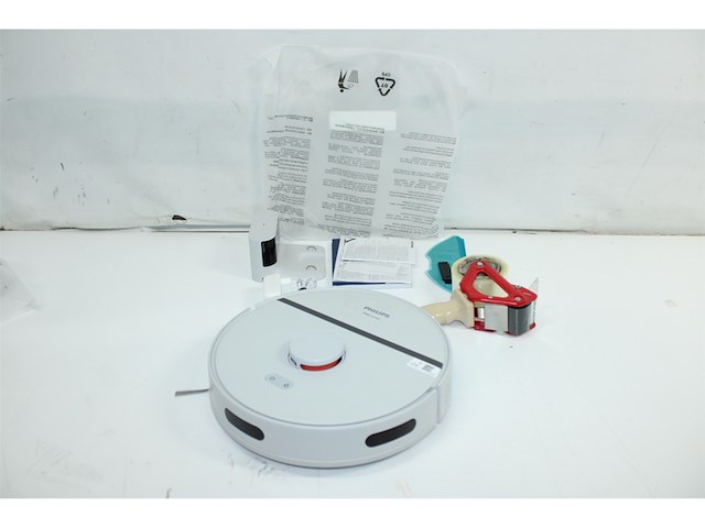 Philips homerun 3000serie robotstofzuiger met dweilfunctie voor tapijten en dierenharen wit - afbeelding 5 van  5