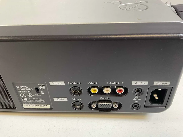 Philips (hopper xg10) 700 lumen xga projector (831 lamp hours) - afbeelding 7 van  8