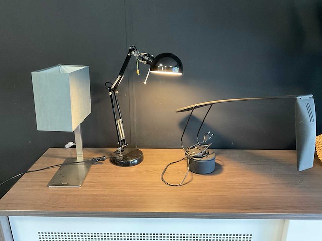 Philips, italalia luce dove bureaulamp (3x) - afbeelding 1 van  8