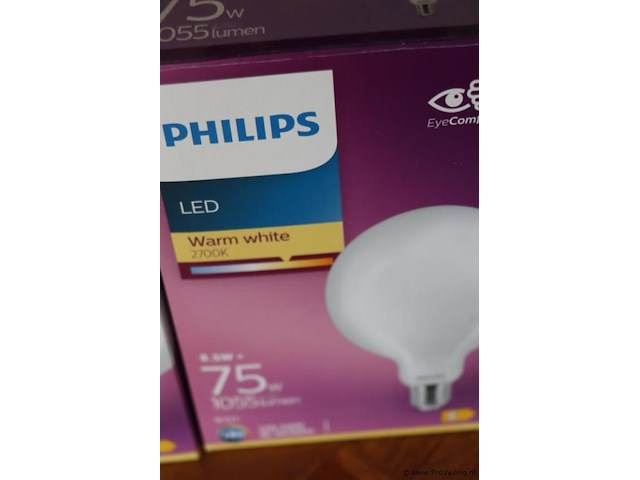 Philips led lampen incl. afstandsbediening - kleur warm white -2700k - 4 stuks - afbeelding 2 van  3