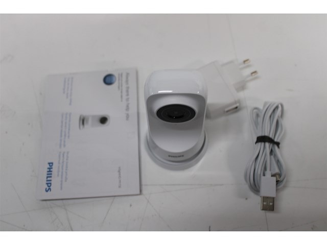 Philips m115e draadloze camera bewakingscamera's wit - afbeelding 2 van  2