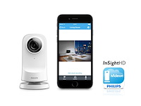 Philips m115e draadloze camera bewakingscamera's wit - afbeelding 1 van  3