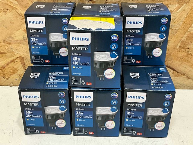 Philips master ledspot 35w 2700k (10x) - afbeelding 1 van  2