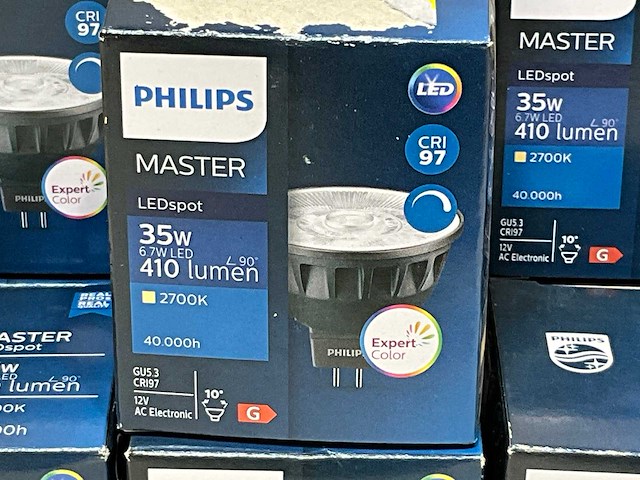Philips master ledspot 35w 2700k (10x) - afbeelding 2 van  2