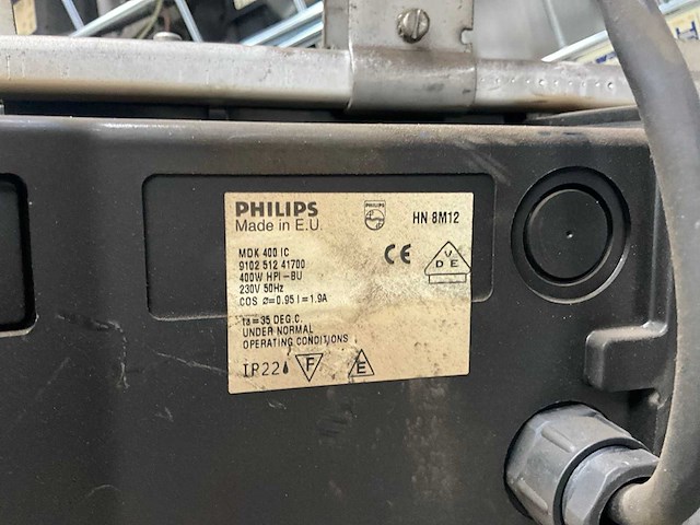 Philips mdk 400 ic industriële hanglampen (15x) - afbeelding 2 van  10