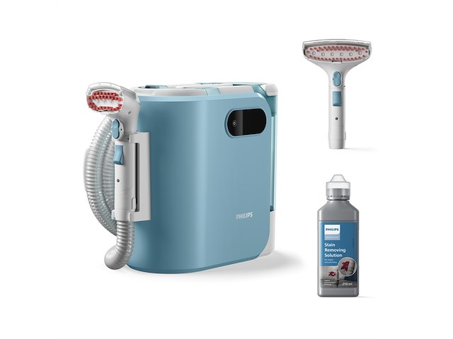 Philips meubelreiniger, tapijtreiniger 3000 serie blauw/wit - afbeelding 1 van  6