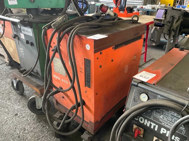 Philips mma 400 tn elektrode lasapparaat - afbeelding 1 van  6