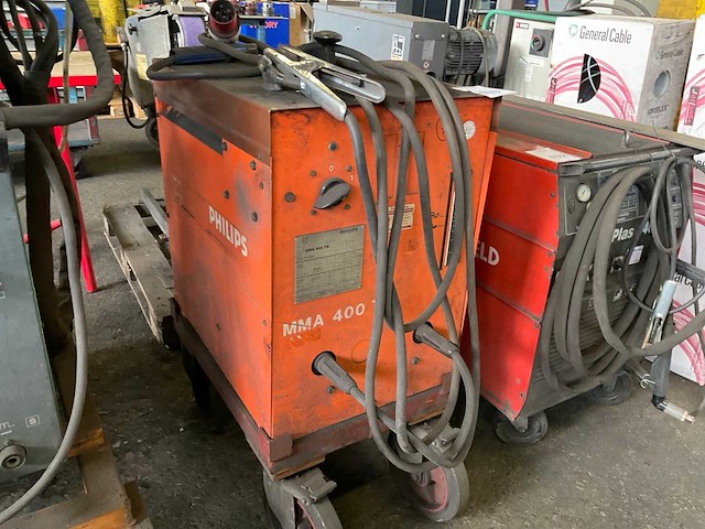 Philips mma 400 tn elektrode lasapparaat - afbeelding 2 van  6