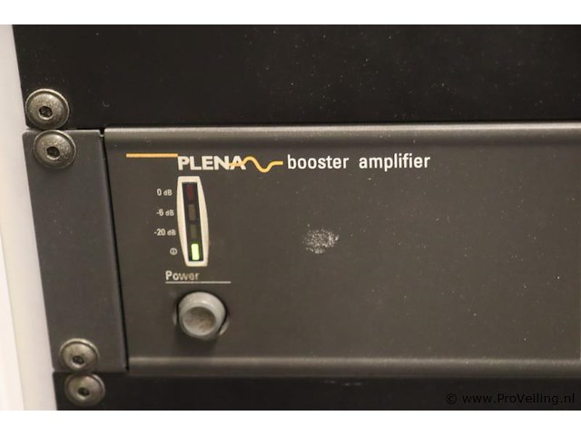 Philips model plena bgm source cd/mp3-speler, mixer amplifier, booster amplifier & tafelmodel microfoon/oproeppost - afbeelding 5 van  6