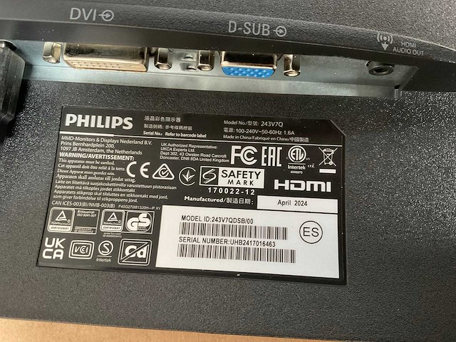 Philips monitor (5x) - afbeelding 24 van  25