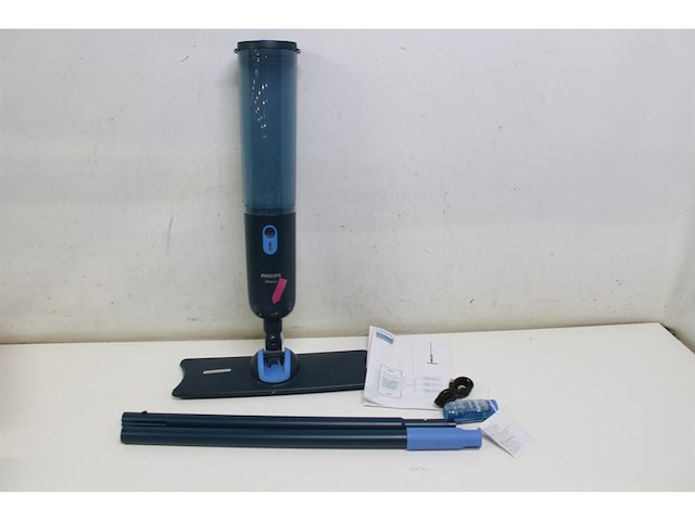 Philips oneup elektrische dweil 3000 series xv3101/01 vloerreiniger blauw - afbeelding 5 van  6