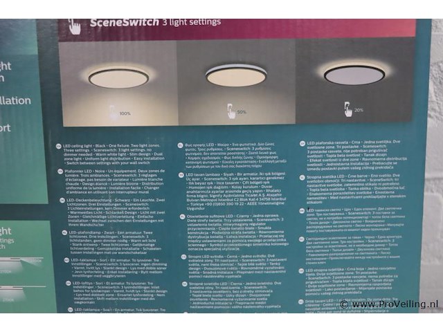 Philips ozziet plafondlamp cl570 - 2 stuks - afbeelding 5 van  7