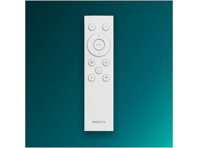 Philips plafondlamp valen zwart 16w met afstandsbediening dimbaar - afbeelding 2 van  4