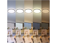 Philips plafondlamp valen zwart 16w met afstandsbediening dimbaar - afbeelding 3 van  4