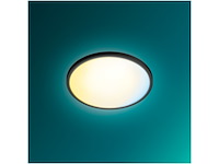 Philips plafondlamp valen zwart 16w met afstandsbediening dimbaar - afbeelding 4 van  4
