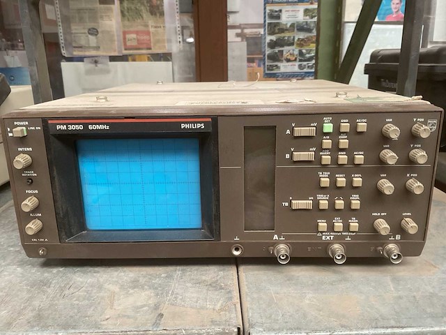 Philips pm 3050 oscilloscope - afbeelding 2 van  5