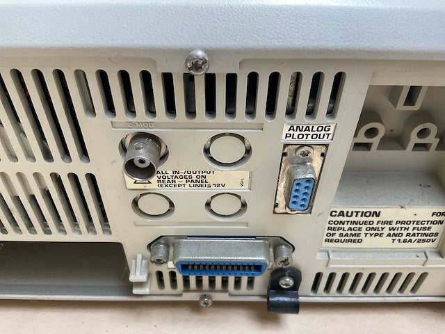 Philips pm3375 digital storage oscilloscope - afbeelding 6 van  7