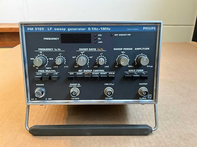 Philips pm5165 lf sweep generator 0.1 hz - 1 mhz - afbeelding 3 van  6