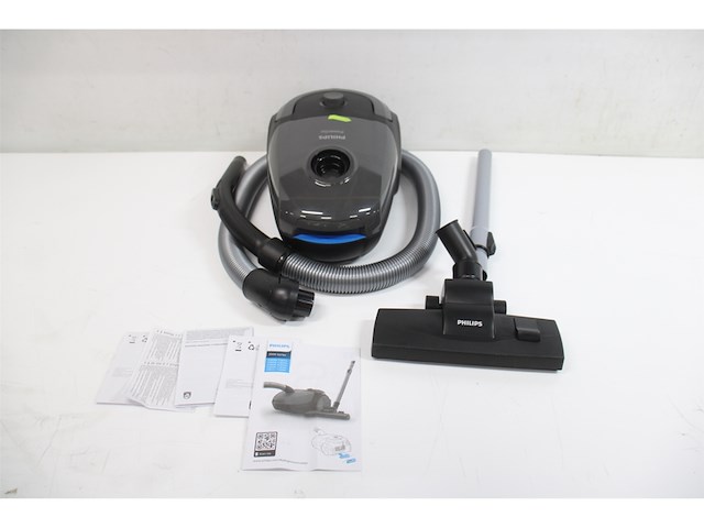 Philips powergo stofzuiger met zak fc8244/09 zwart/grijs - afbeelding 5 van  6