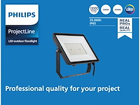 Philips projectline schijnwerper led paneel 200 w warmwit licht - afbeelding 3 van  3
