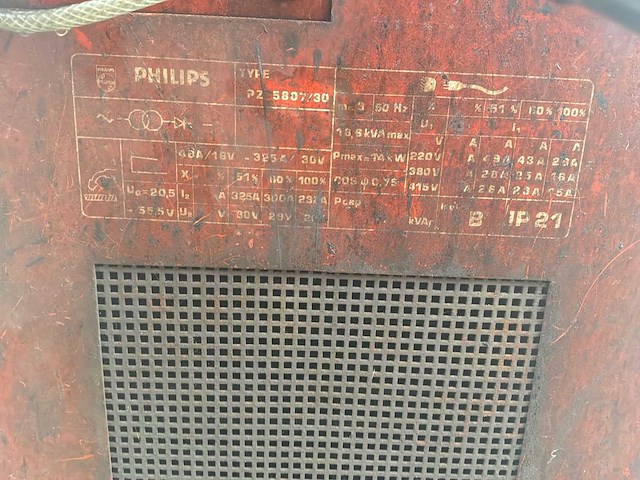 Philips pz 5807/30 draad lasmachine - afbeelding 4 van  4