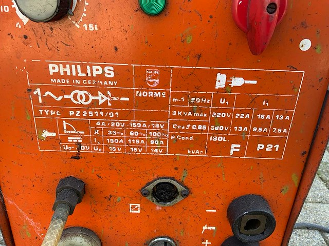 Philips pz2511/01 tig-lasmachine - afbeelding 6 van  6