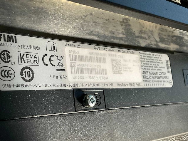 Philips q19chs lcd monitor - afbeelding 4 van  4