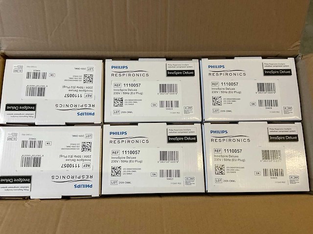 Philips respironics innospire deluxe vernevelcompressor (6x) - afbeelding 9 van  9