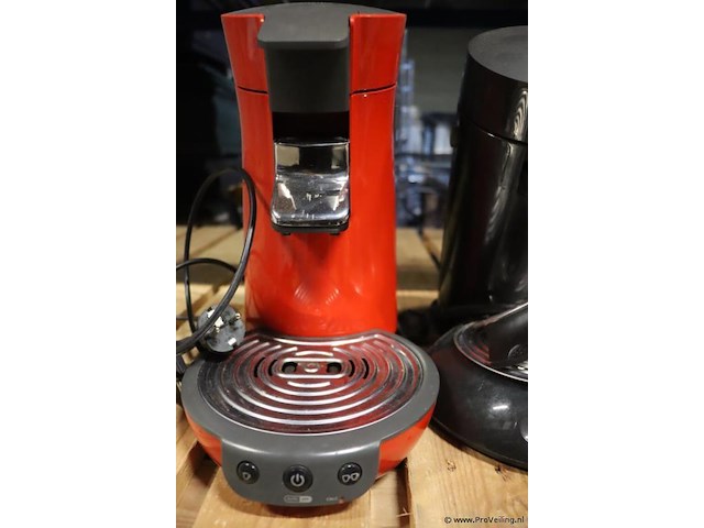Philips senseo koffieapparaten - 2 stuks, braun waterkoker & tostiapparaat - afbeelding 3 van  4