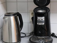 Philips senseo pad koffiezetapparaat & silvercrest waterkoker - afbeelding 1 van  4