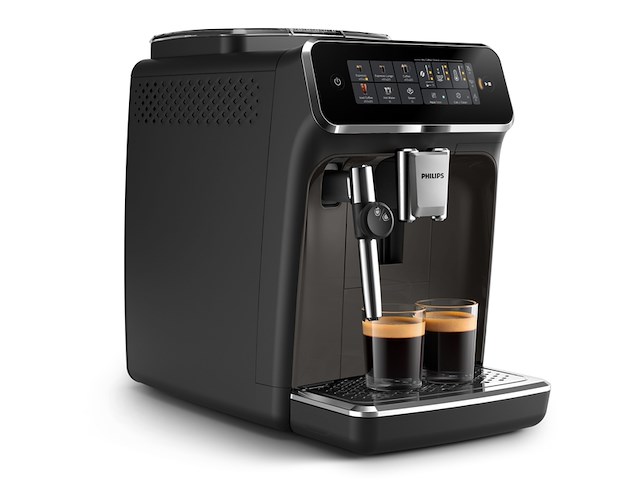 Philips series 3300 ep3324/40 volautomatisch espressoapparaat zwart/grijs - afbeelding 1 van  4