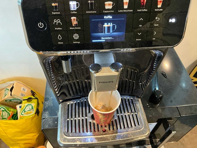 Philips series 5500 koffiemachine - afbeelding 7 van  7