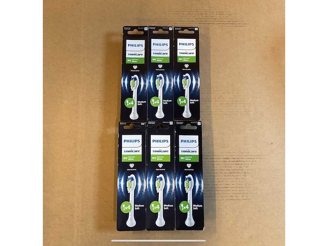 Philips sonicare opzetborstels optimal white w2 - opzetborstels (6x) - afbeelding 2 van  3