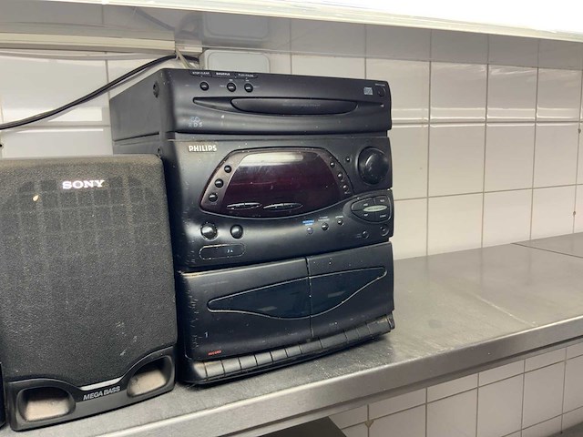 Philips / sony audio set - afbeelding 2 van  4