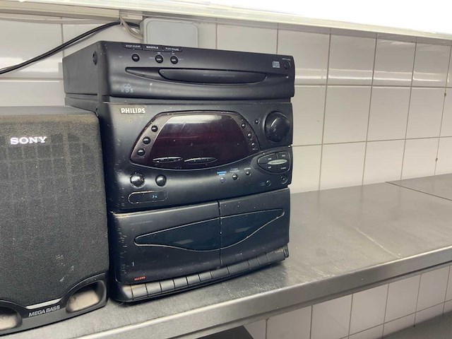 Philips / sony audio set - afbeelding 4 van  4