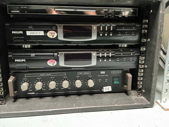 Philips sq22 mixer versterker - afbeelding 2 van  5