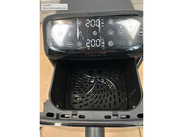 Philips stacked dual basket airfryer -10 liter -na462/70- - afbeelding 5 van  6