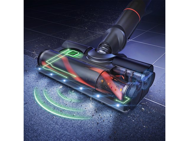 Philips steelstofzuiger met dweilfunctie xc7055/01 aqua draadloos en zonder zak - afbeelding 3 van  5