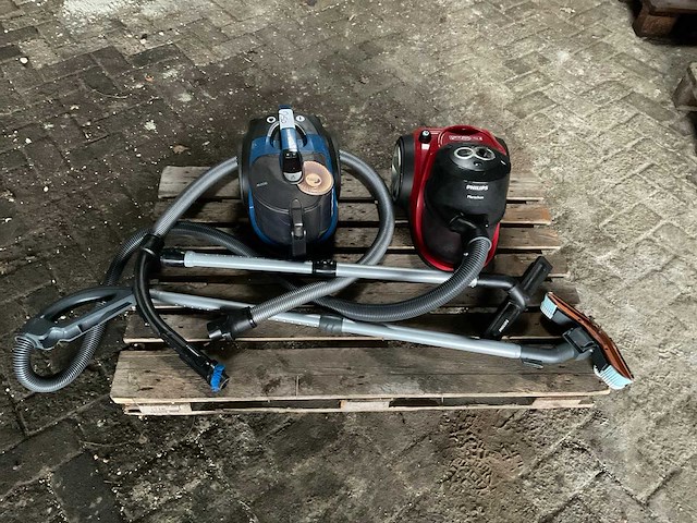Philips stofzuiger (2x) - afbeelding 1 van  2