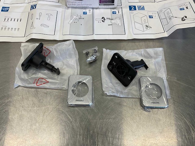 Philips sts9510 speakerbeugel set - afbeelding 2 van  3