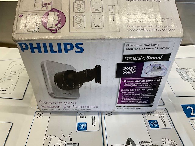 Philips sts9510 speakerbeugel set - afbeelding 3 van  3