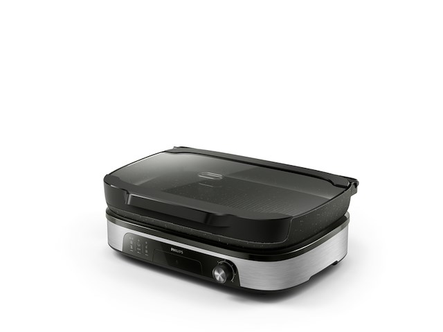 Philips tafelgrill hd6212/90 rooken aroma-infuser 2400w - afbeelding 1 van  5