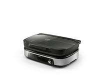 Philips tafelgrill hd6212/90 rooken aroma-infuser 2400w - afbeelding 1 van  5
