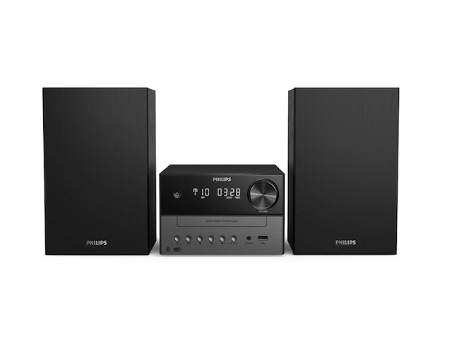 Philips tam3505/12 home audio-microsysteem zwart grijs - afbeelding 1 van  6